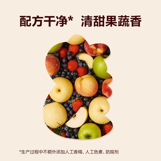 窝小芽无糖棒棒糖无添加蔗糖果蔬VC糖果无1-3岁宝宝儿童零食正品