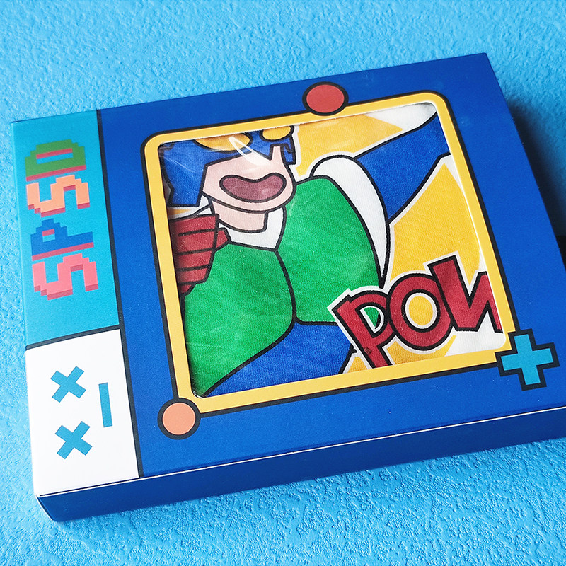 原创动感超人内裤情侣内衣女生三角裤男士大码四角裤日本卡通印花,淘宝优惠券,粉丝福利购,淘宝优惠卷