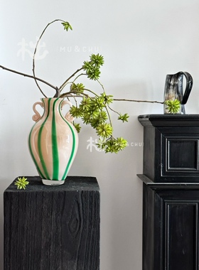 摆件儿童房花瓶琉璃装饰法式