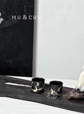 雕塑茶室抽象书房摆件树脂意境