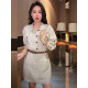 New Summer Style Slim Waist Polo Dress