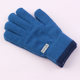 Boys' five-finger gloves with thickened wool
