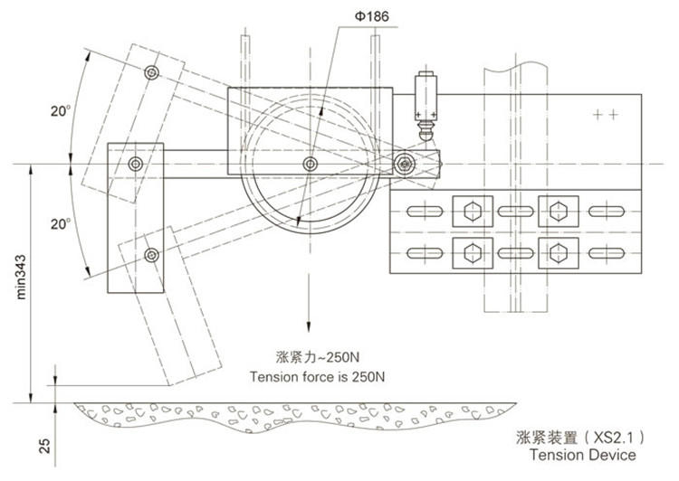 XS2 XS1 XS3-B XS2A(Y) XS2(Y)河北东方限速器蒂森通力电梯配件-图1