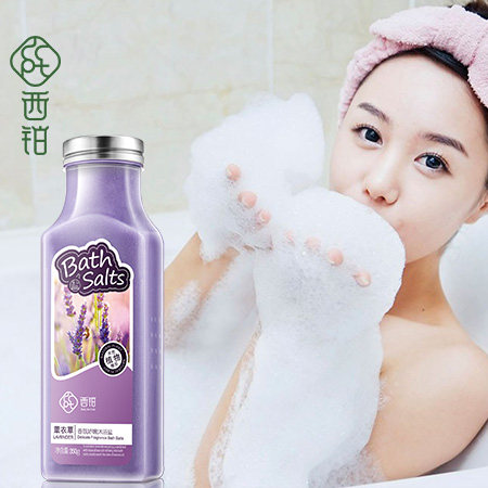 西铂薰衣草沐浴海盐女泡澡沐浴露 ccpt西铂浴盐