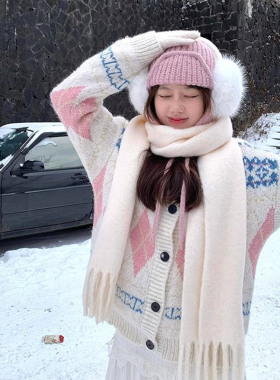 东北哈尔滨雪乡长白山防寒耳套