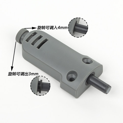 橱柜门衣柜门关门减震防撞器柜门缓冲器阻尼器大门防撞静音门关器 - 图0