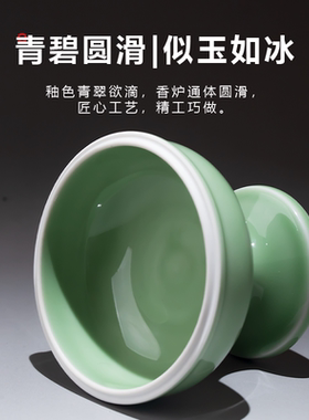 越窑青瓷家用室内香炉香炉香薰