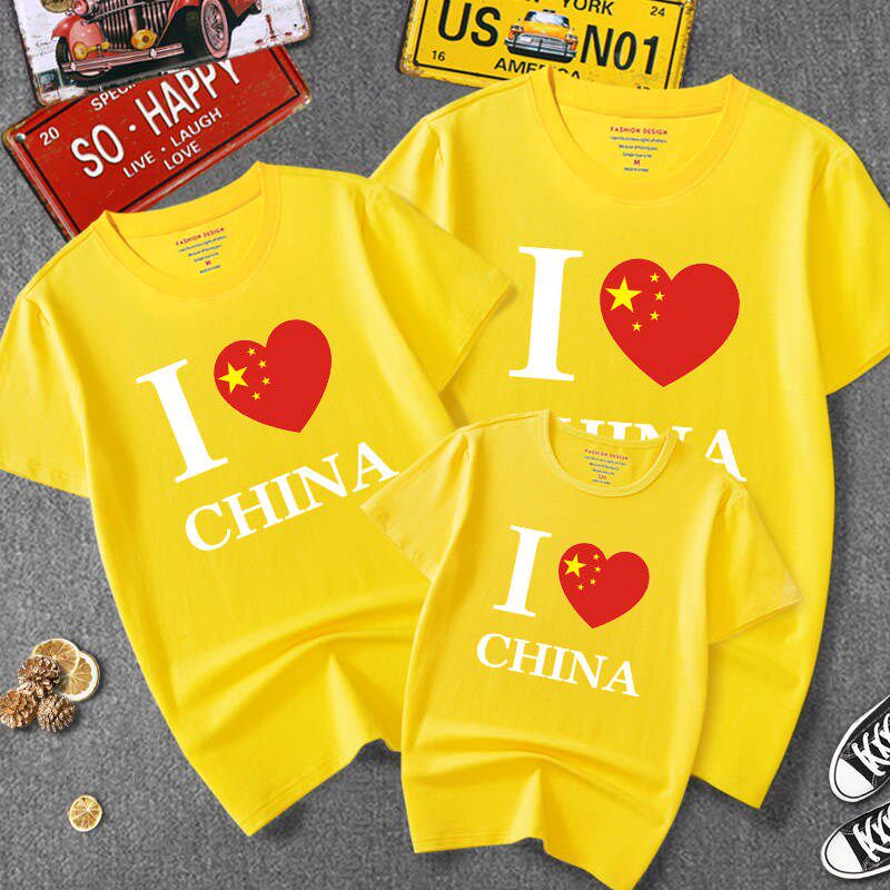 国庆亲子装夏装2020新款一家三口秋 合心意亲子装/亲子时装