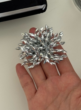 编织串珠烟花戒指可调节