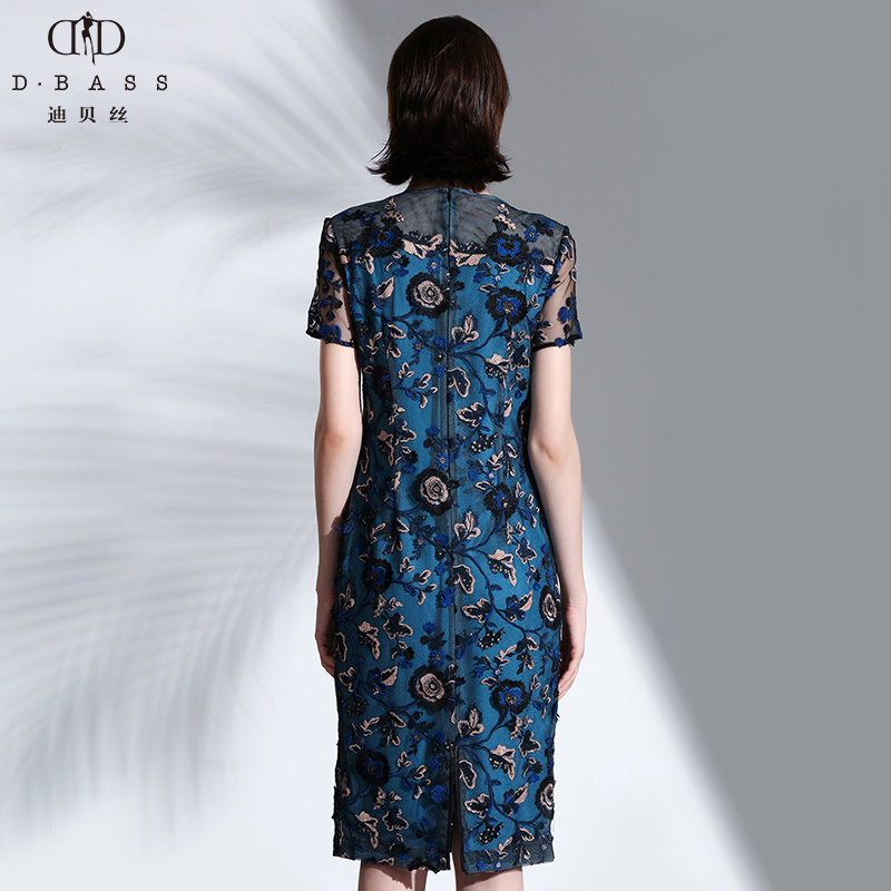 d·bass迪贝丝女士新款宴会连衣裙 迪贝丝服饰连衣裙