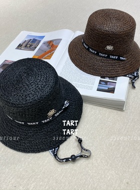 TartTart女夏草编渔夫帽