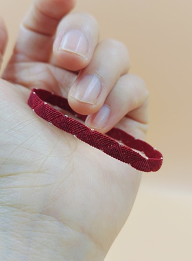 s925银芝麻珠纯手工0.1mm蜡线编织天使之翼手绳包邮