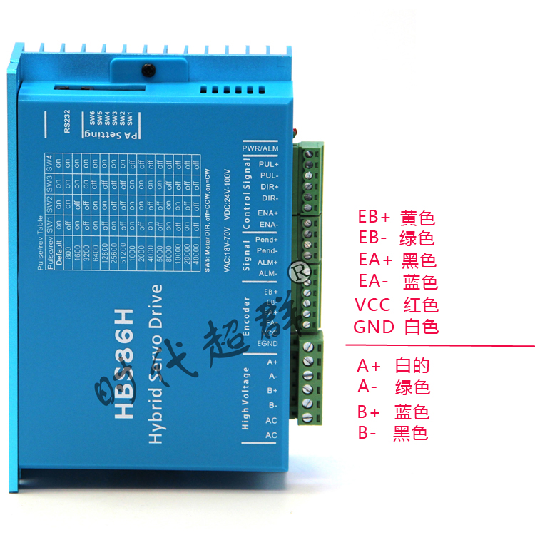 86全闭环步进伺服电机马达套装 8.5n.m 驱动器送2线60减速控制