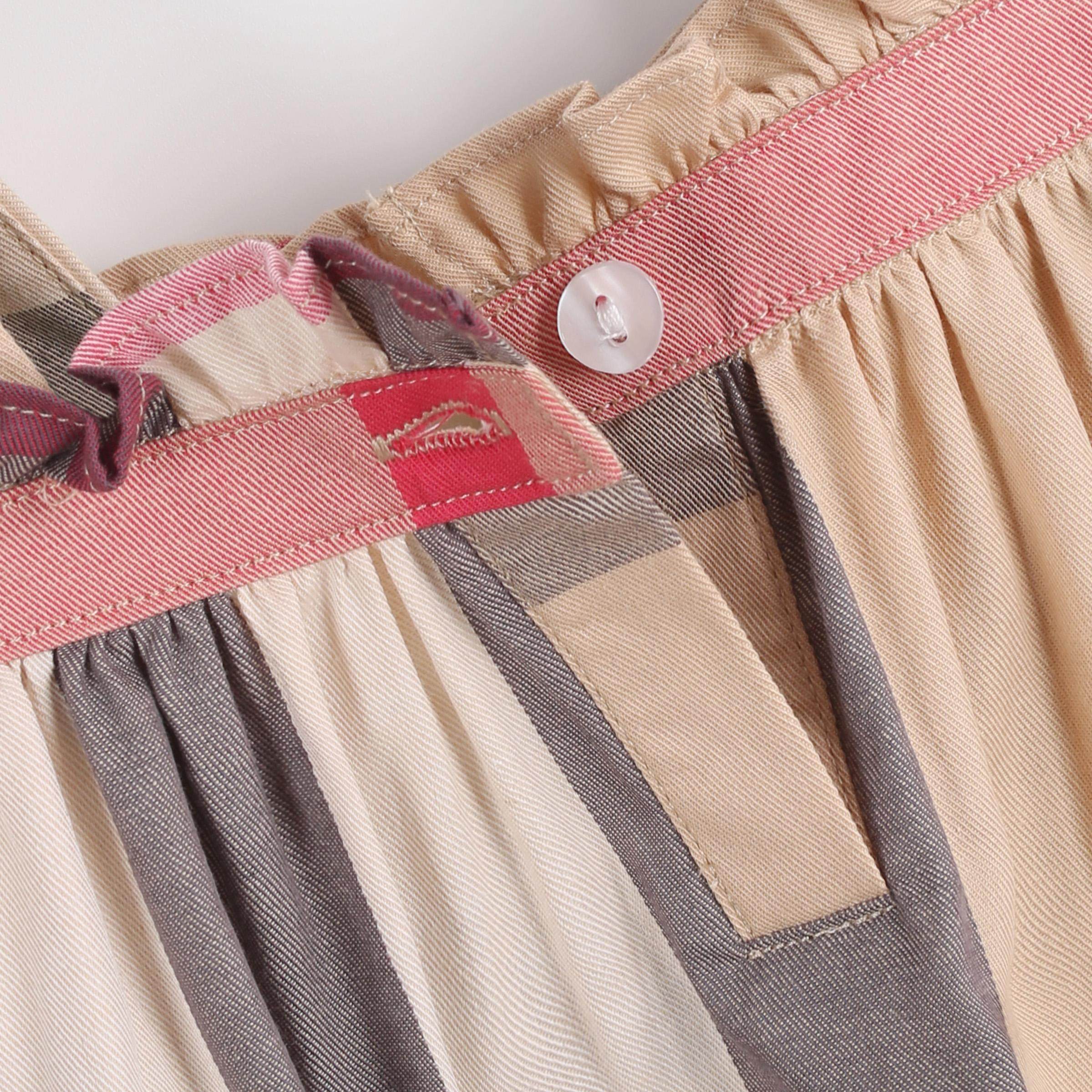 英伦风夏装新款女童蝴蝶结泡泡袖连衣裙宝宝儿童装红色纯棉格子裙,淘宝优惠券,粉丝福利购,淘宝优惠卷