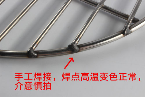 蒸片不锈钢蒸馒头熏肉篦子烤鸭炉蒸垫大铁锅蒸帘锅底防烧焦垫压肉 - 图3