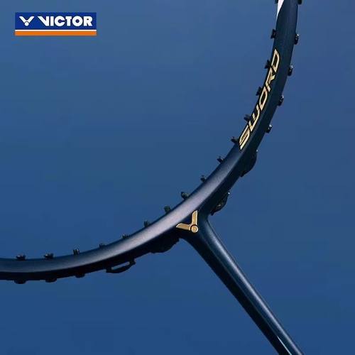 正品威克多胜利羽毛球拍亮剑BRS-12 SE碳素纤维专业比赛速度型拍 - 图0