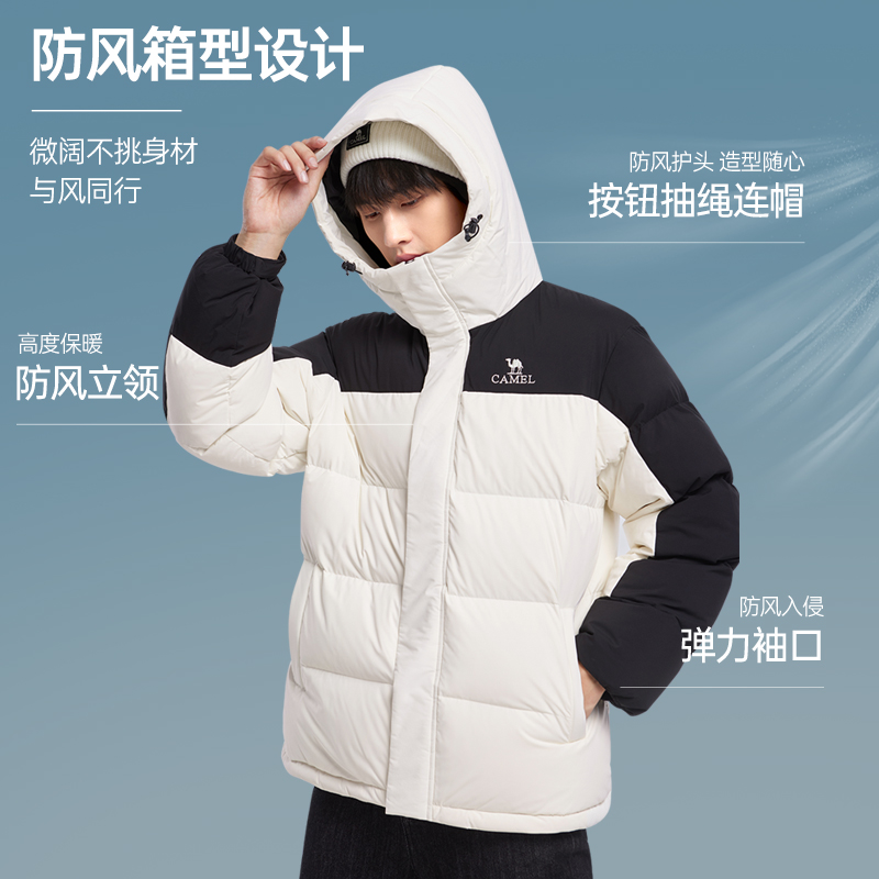  骆驼男装羽绒服