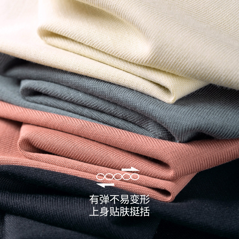 骆驼男装2021秋季新品几何图案t恤 骆驼男装T恤