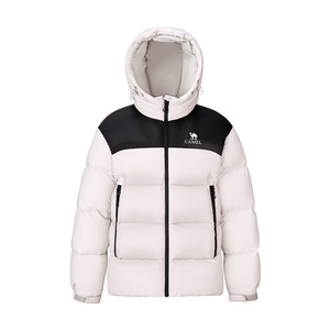 骆驼火山羽绒服2.0男款防水保暖短款冬季新品