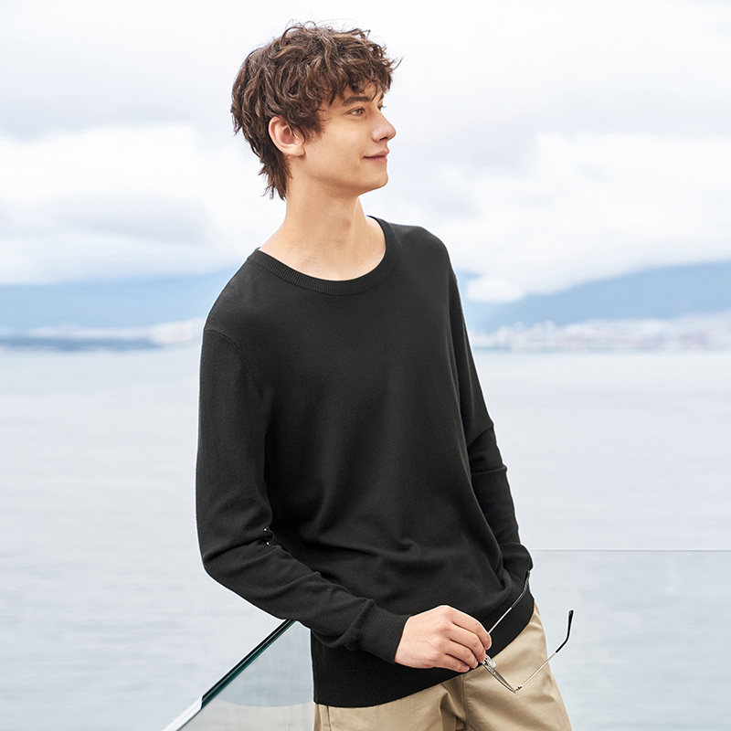 骆驼男装2020秋季新款男韩版针织衫 骆驼男装针织衫/毛衣