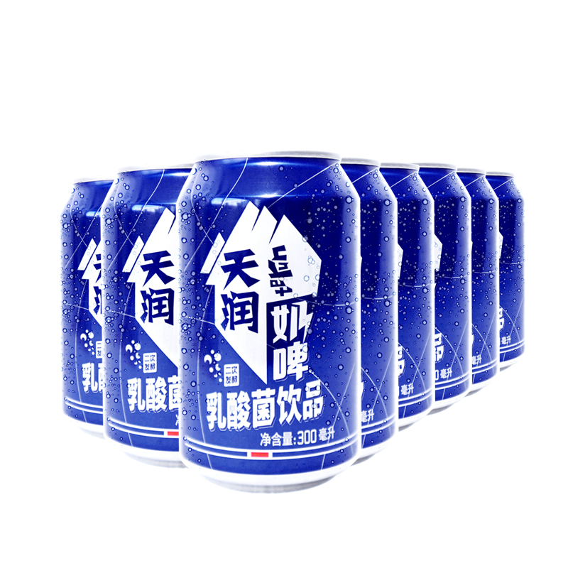新鲜新品天润奶啤300ml*12整箱饮料新疆特产乳酸菌饮品非啤酒包邮高清大图