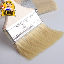 Pig mane hairbrush Paint Brush Grilling Brushed Brush Long Handle Wooden handle Dairy Glue Paint Brush soft hairbrush Clean brown hair brush