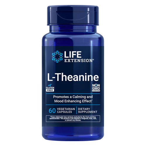 美国直邮lifeextension茶氨酸补充剂氨基酸L-Theanine情绪 压力 - 图3