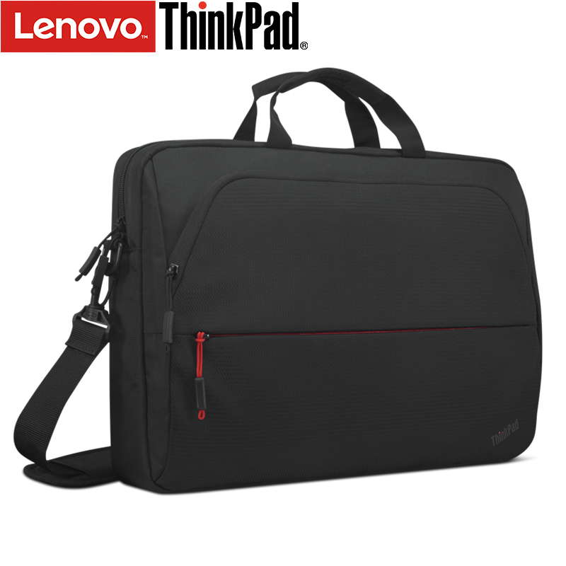 联想ThinkPad笔记本电脑包15.6英寸公文包出差商务旅行包适用苹果华为小新拯救者防泼水手提单肩4X41C12469