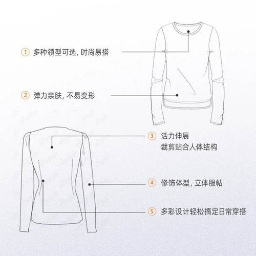 Yishu Cooling Beauty+Hyaluronic Milk Silk Silk Bacteriostatic v -neck | Half -High -Necked Women's Skin теплая длинная рубашка