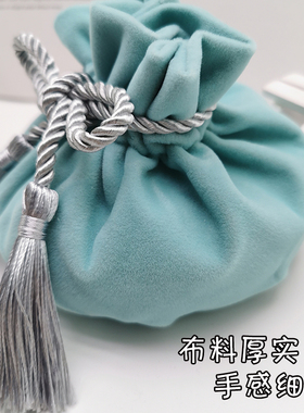 锦囊袋喜糖袋绒布袋DIY粉色