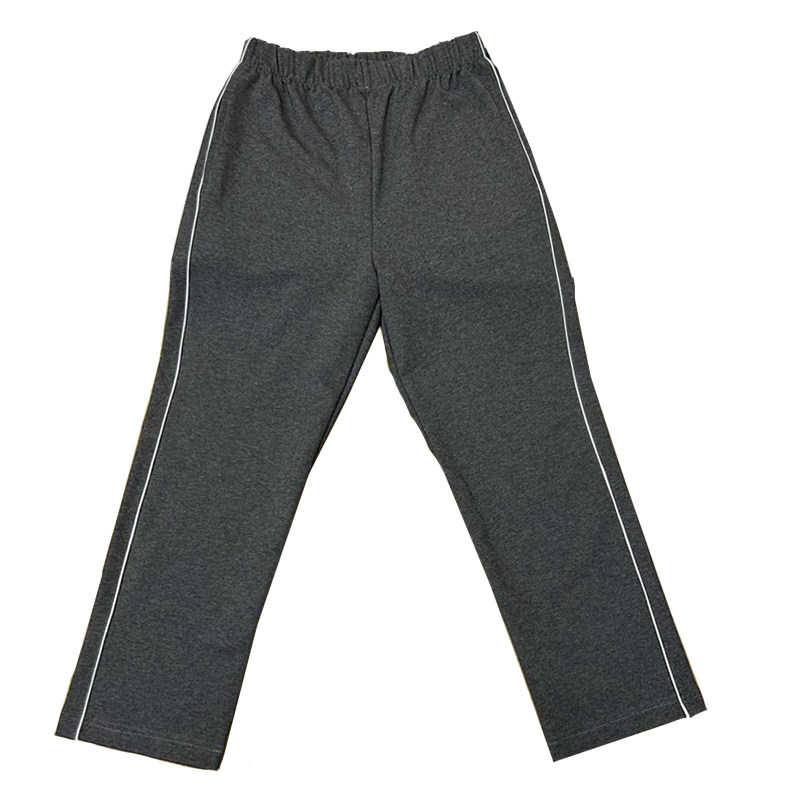 校服裤子深灰一条杠裤子定制中小学生秋冬灰色白牙子纯棉休闲长裤,淘宝优惠券,粉丝福利购,淘宝优惠卷