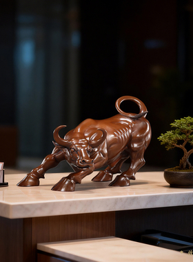 华尔街牛家居客厅办公室开业礼品