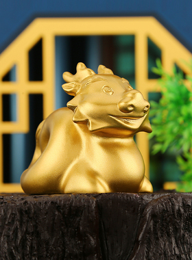 铜欣祥彩铜沙金十二生肖摆件吉祥物鼠牛虎兔龙蛇马羊猴鸡狗猪礼品