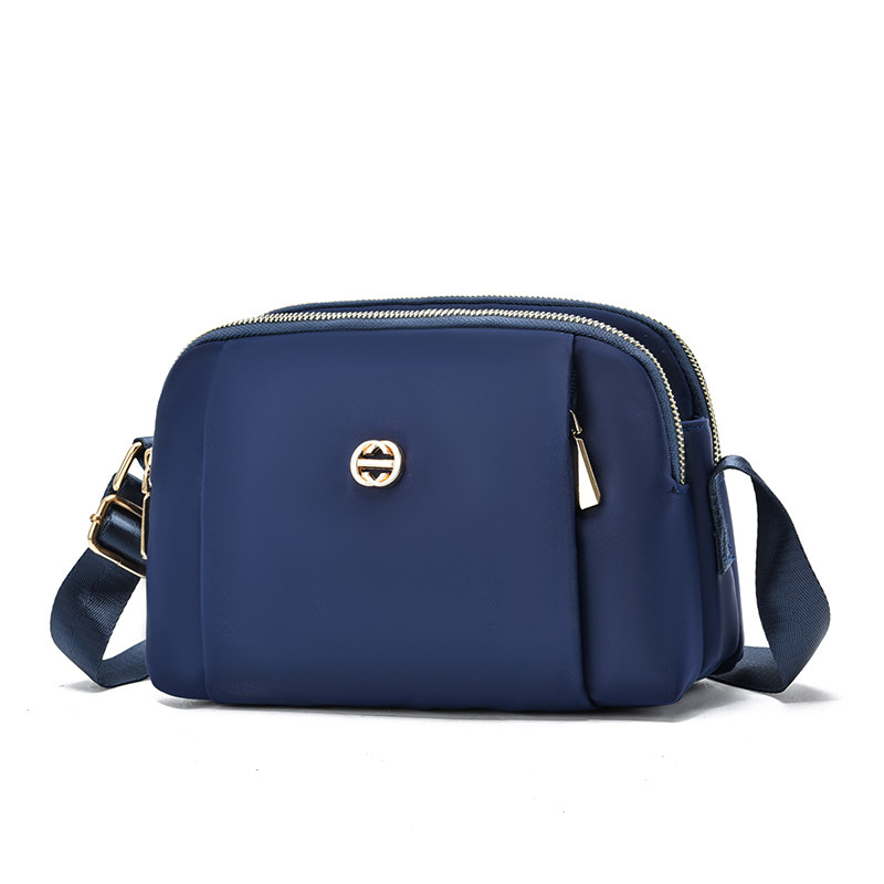 小包包女2021新款多层帆布单肩背包 粹鸟女士包袋