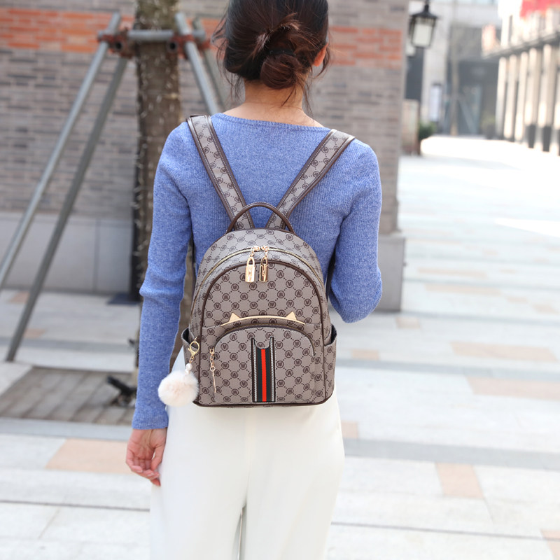 2023新款潮韩版小包包女士双肩包 粹鸟双肩背包