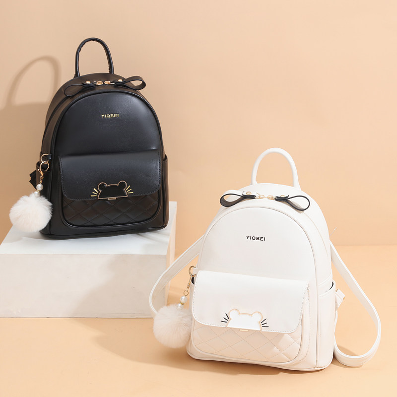 2021新款潮流高级感女士可爱双肩包 粹鸟双肩背包