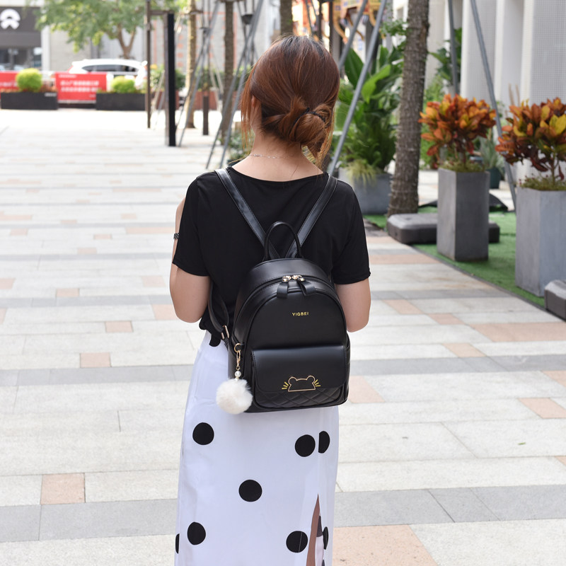 2021新款潮流高级感女士可爱双肩包 粹鸟双肩背包