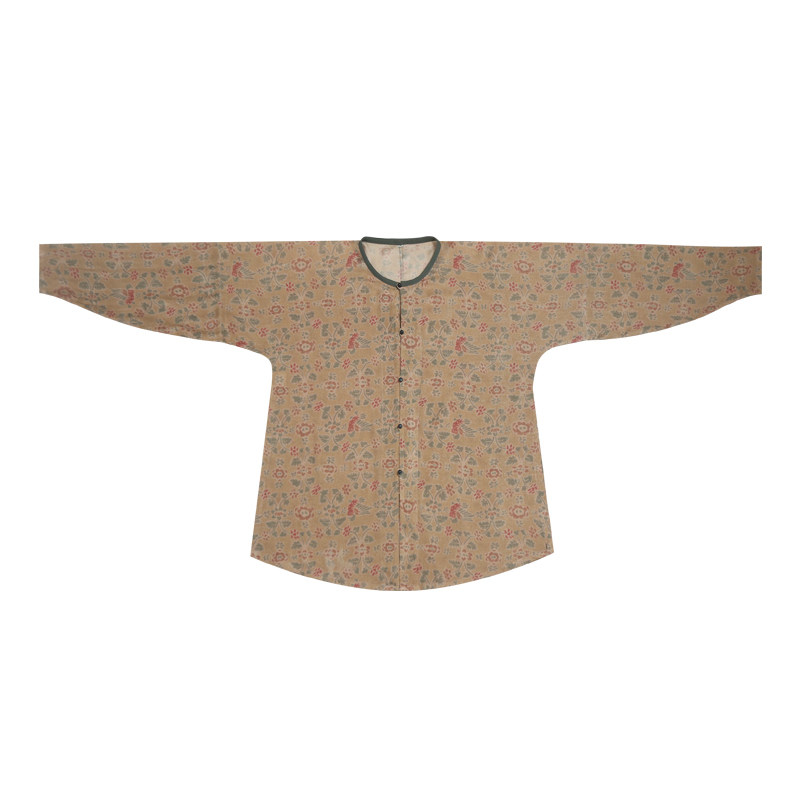 谜阿凰山岚圆领衫明制新中式复古风圆领衫日常春夏高端汉服女成人,淘宝优惠券,粉丝福利购,淘宝优惠卷