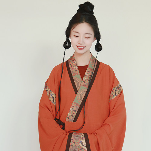 谜阿凰初凰晋制单襦上衣八破裙显瘦褶裙原创汉服元素国风日常改良 - 图2