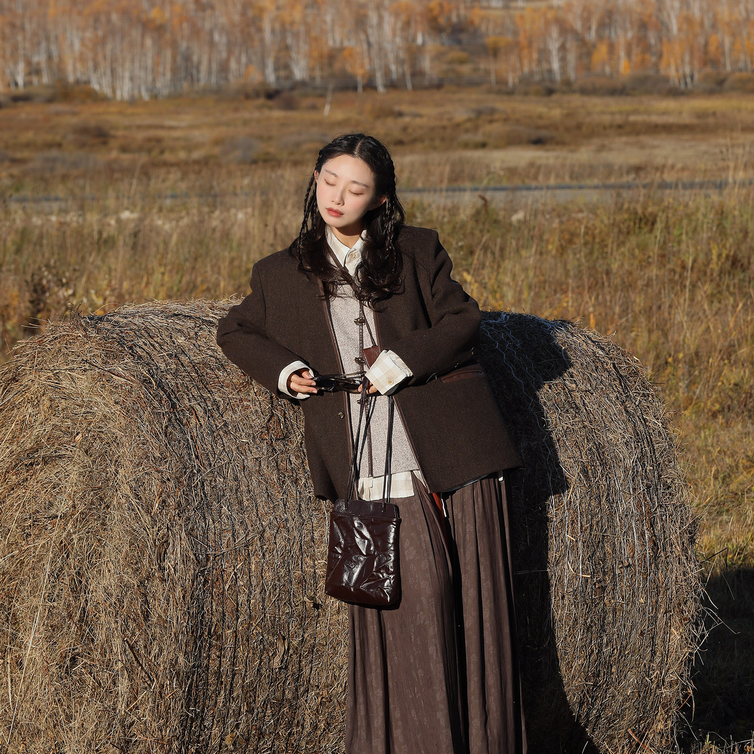 谜阿凰【清梦西服】新中式原创毛呢外套时尚复古秋冬百搭日常女款,淘宝优惠券,粉丝福利购,淘宝优惠卷