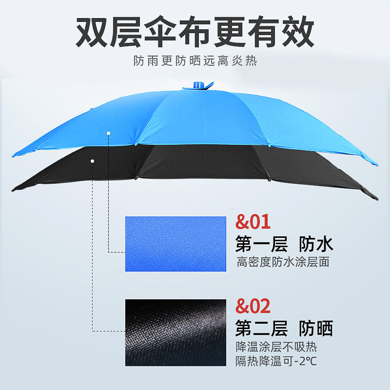 广告伞定做：为您的品牌撑起一把独特的遮阳伞