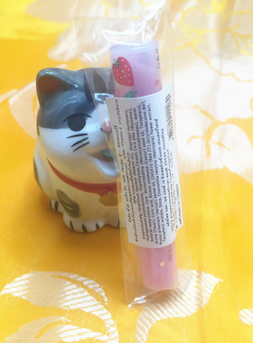 草莓唇膏口红MISTINE保湿滋润
