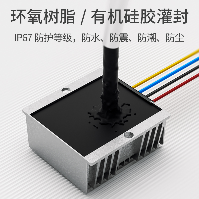 EVEPS隔离电源12V24V36V48V60V72V80100V转24V直流降压模块转换器 - 图1