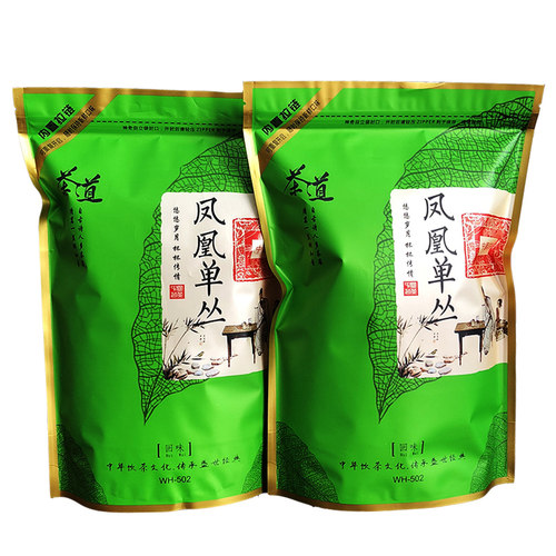 春茶 潮州凤凰单丛茶500g 黄枝香 清香型 乌栋单枞茶 乌叶 雪片 - 图3