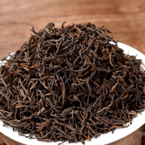 云南 陈年普洱熟茶 散装500g 春茶  木盒礼盒装 宫廷普洱茶 - 图0