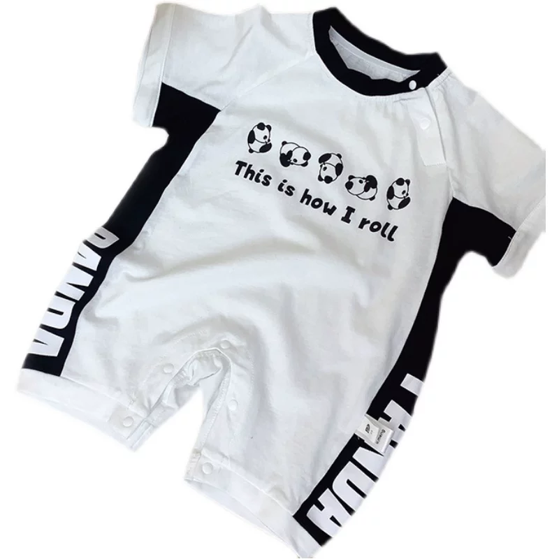 Детский карнавальный/мульт- uniform для новорожденных, летний боди, с коротким рукавом