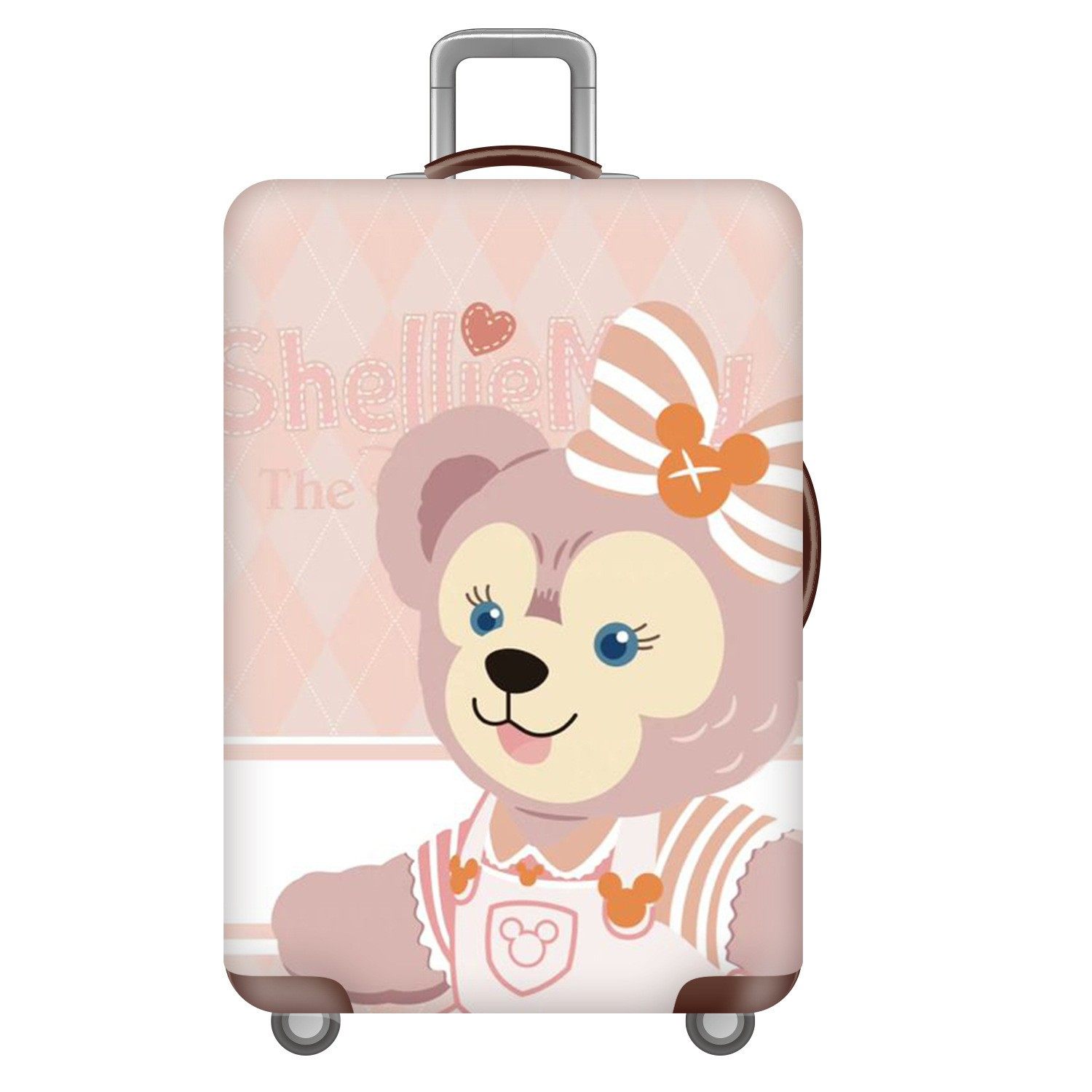 迪士尼93小熊兔子弹力箱套拉杆箱旅行旅游登机行李皮箱保护罩耐磨,淘宝优惠券,粉丝福利购,淘宝优惠卷