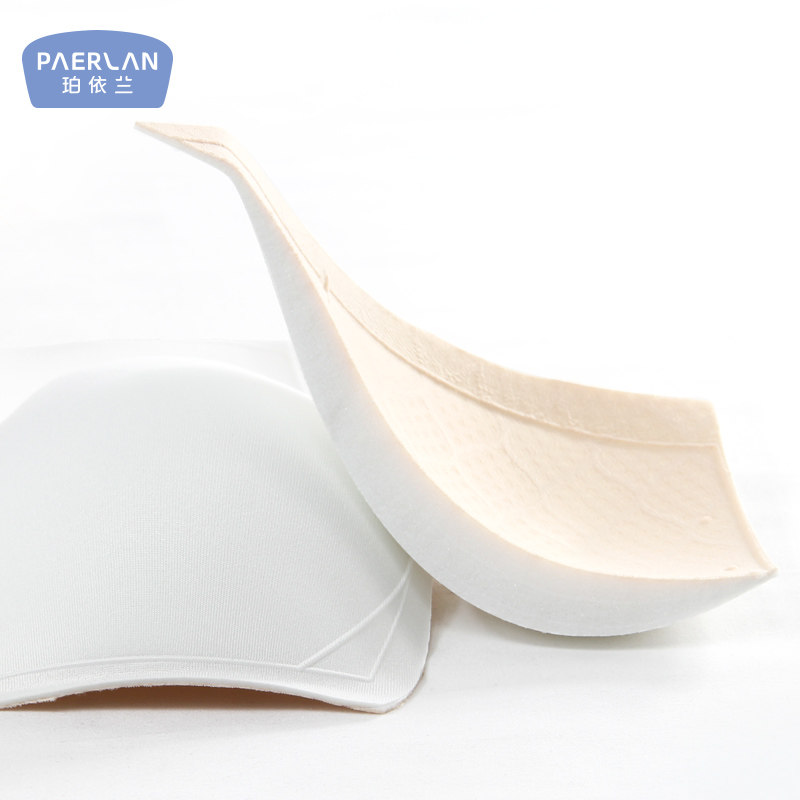 珀依兰防走光聚拢无钢圈白色女抹胸 珀依兰内衣文胸