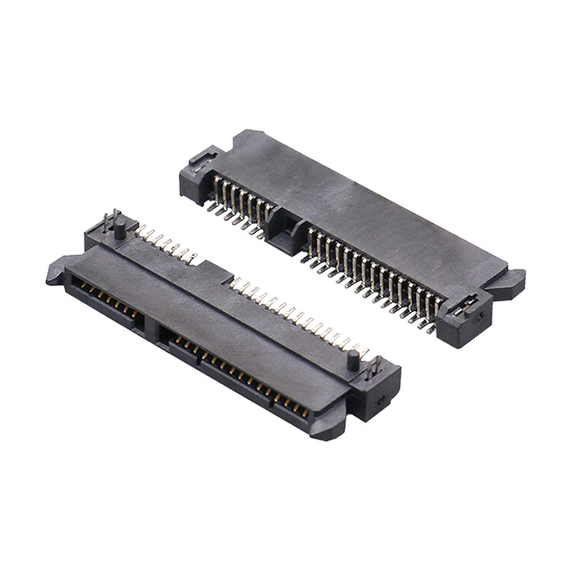 SATA连接器22P贴片SMT板上高4.2H卧贴SATA7+15母座硬盘接口插座,淘宝优惠券,粉丝福利购,淘宝优惠卷