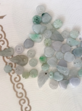 瑕疵珠次品缺损便宜保真翡翠a货
